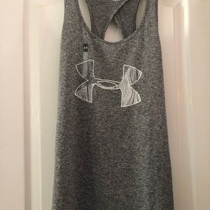 Gray Under Armour Tank Top